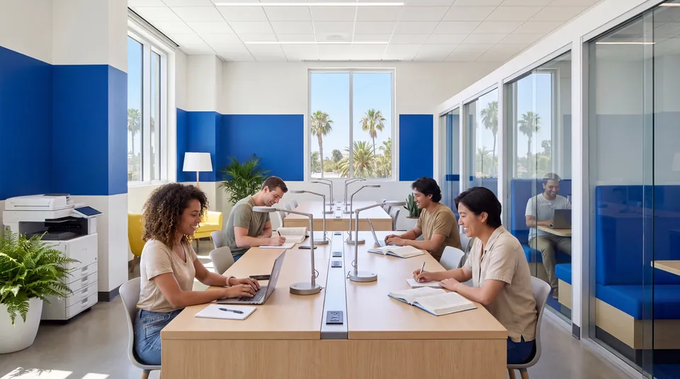 The 24-hour study lounge